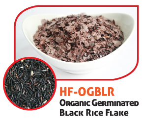 Organic Germinated Black Rice Flake