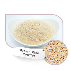 Drum Dried Brown RiceFlake Powder